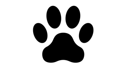 Isolated Paw