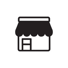 house icon vector silhouette