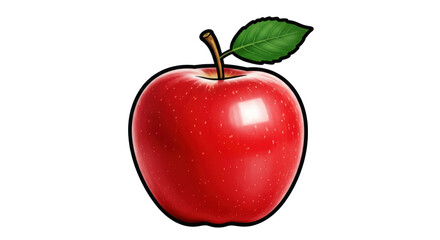 Isolated Apple
