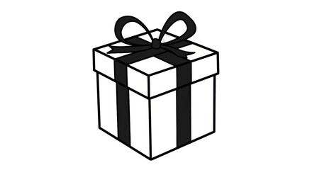 Isolated Present Gift Box
