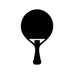 Ping pong icon set. Table tennis racket vector symbol in ping pong paddle sign. Table tennis tournament icon.