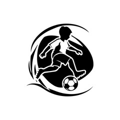 Kids soccer logo design inspiration