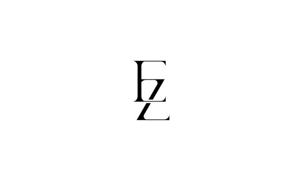 EZ letter logo