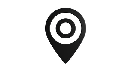 Isolated Location Pin