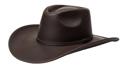 Isolated Cowboy Hat on White Background