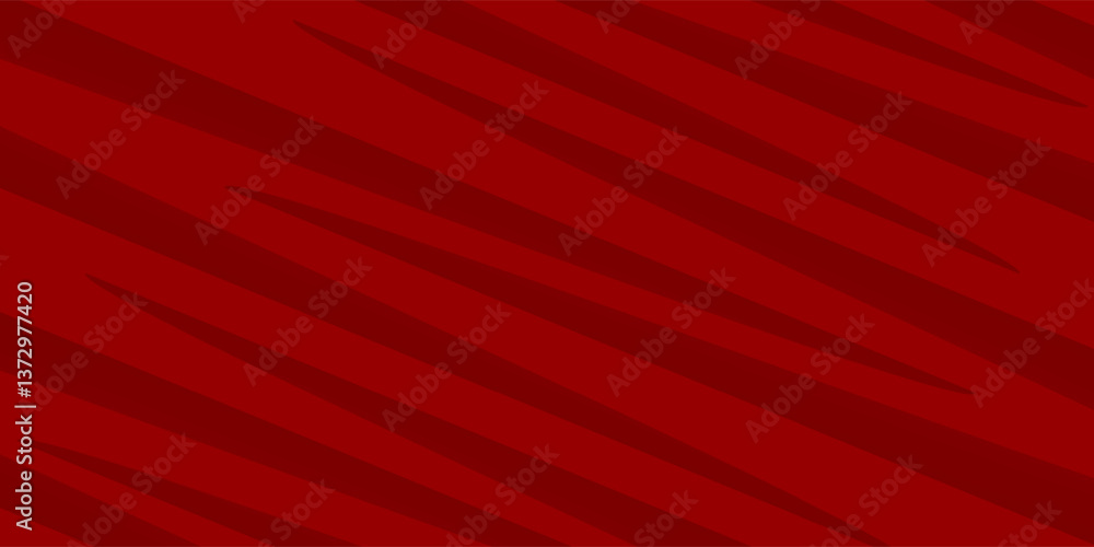 Aufkleber red line with white architecture futuristic background minimal concept vector illustration subtle de