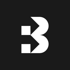 letter B logo