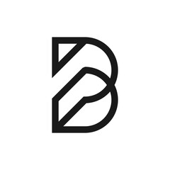 letter B logo