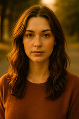Fototapeta premium portrait of a young woman