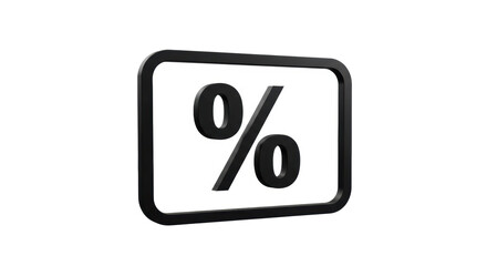 Isolated Discount Symbol