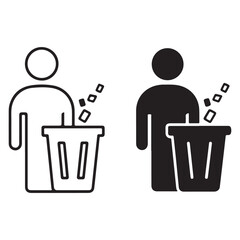 Creative and editable icons for infographics and branding