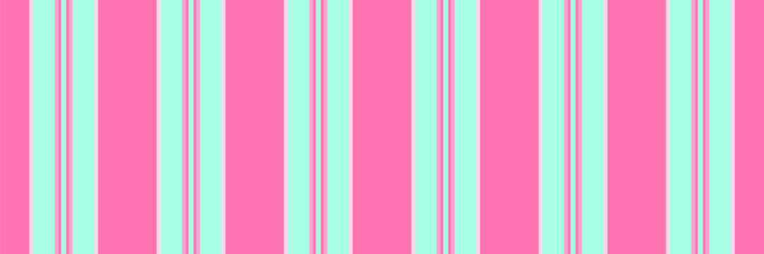 Vibrant pink and mint green striped pattern. Perfect for textile design, wallpaper, packaging, or web backgrounds.  This cheerful, playful design evokes feelings of joy and summer.