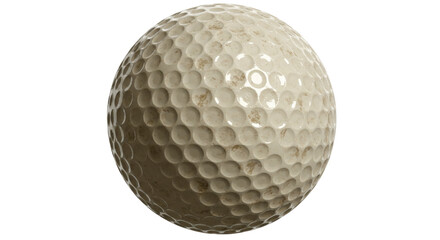 Isolated Golf Ball