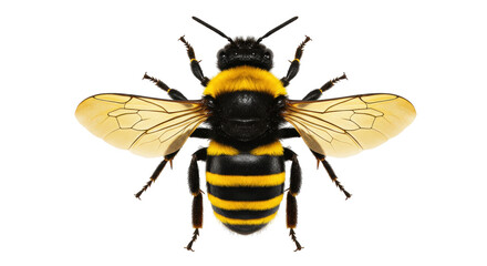 Isolated Bumble Bee