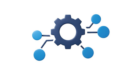 Obraz premium Isolated Networking Gear