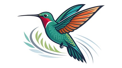 hummingbird on a branch