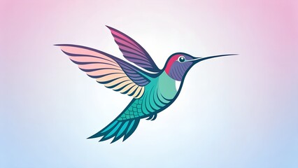 hummingbird in flight