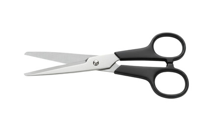 Isolated Scissors with Black Handles
