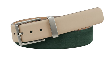 Isolated Beige Belt