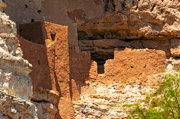 Montezuma Castle National Monument-  well-preserved dwellings of pre-Columbian Culture, located in Camp Verde, Arizona, which were built and used by the Sinagua people.