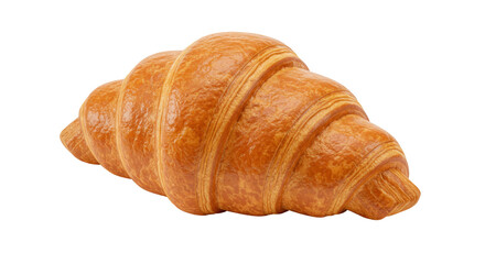 Isolated Croissant