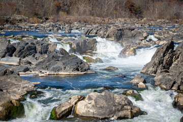 river in the mountains