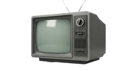 Fotobehang Vintage Isolated Vintage TV  © Lena
