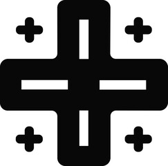 Plus Minus Symbol Vector Illustration Math Signs Icon