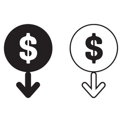 Minimalist icon design collection for digital interfaces