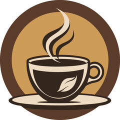 Obraz premium cup of coffee with beans