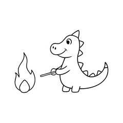 cartoon running coloring book