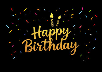 Pattern for birthday cards, covers, wallpaper, decorative paper . Oil painting