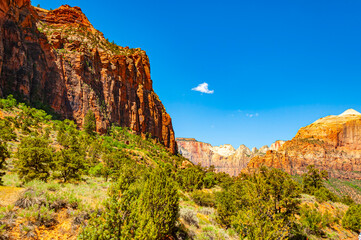 Zion National park, Utah state, USA