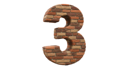 Isolated Brick Number Three