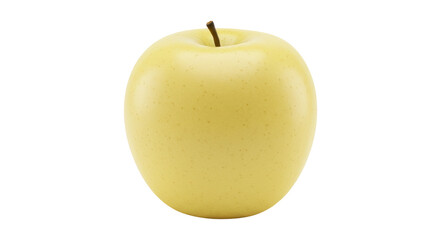 Isolated Yellow Apple