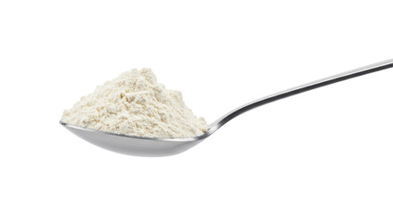 Isolated Spoonful of Flour