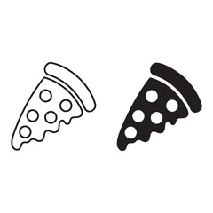 Flat design icon set for business and technology