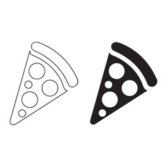 Flat design icon set for business and technology