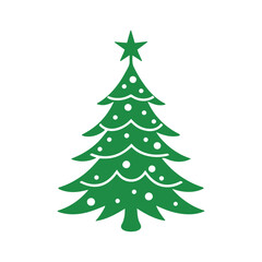 christmas tree isolated