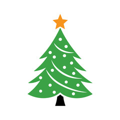 christmas tree vector
