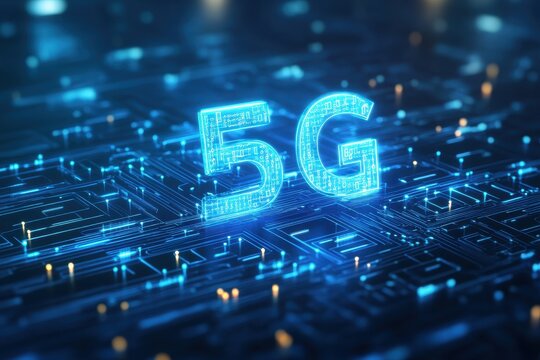 5G wireless technology for global business social media online commerce and home entert