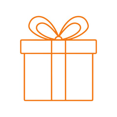 gift box with ribbon