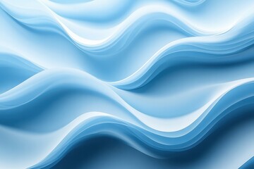 Obraz premium Abstract texture of blue wave patterns for print art and fashion design