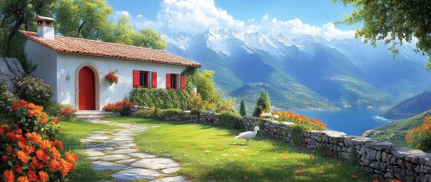 Alava, Alava: Gorgeous Exterior of a Country House