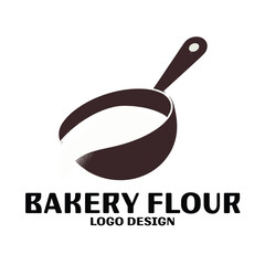 Bakery Flour Vector Logo Design