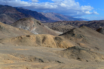 Evening landscape of Death Valley National Park, California, USA