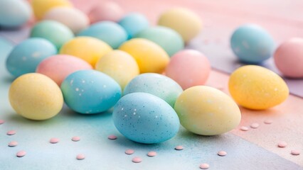 Pastel Easter Eggs Arrangement
