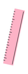 Ruler measurement tool hand-drawn stationery