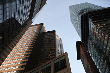 Obraz premium Hochhaus in Frankfurt