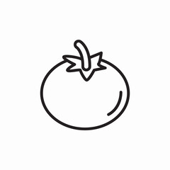 tomato meal icon sign vector